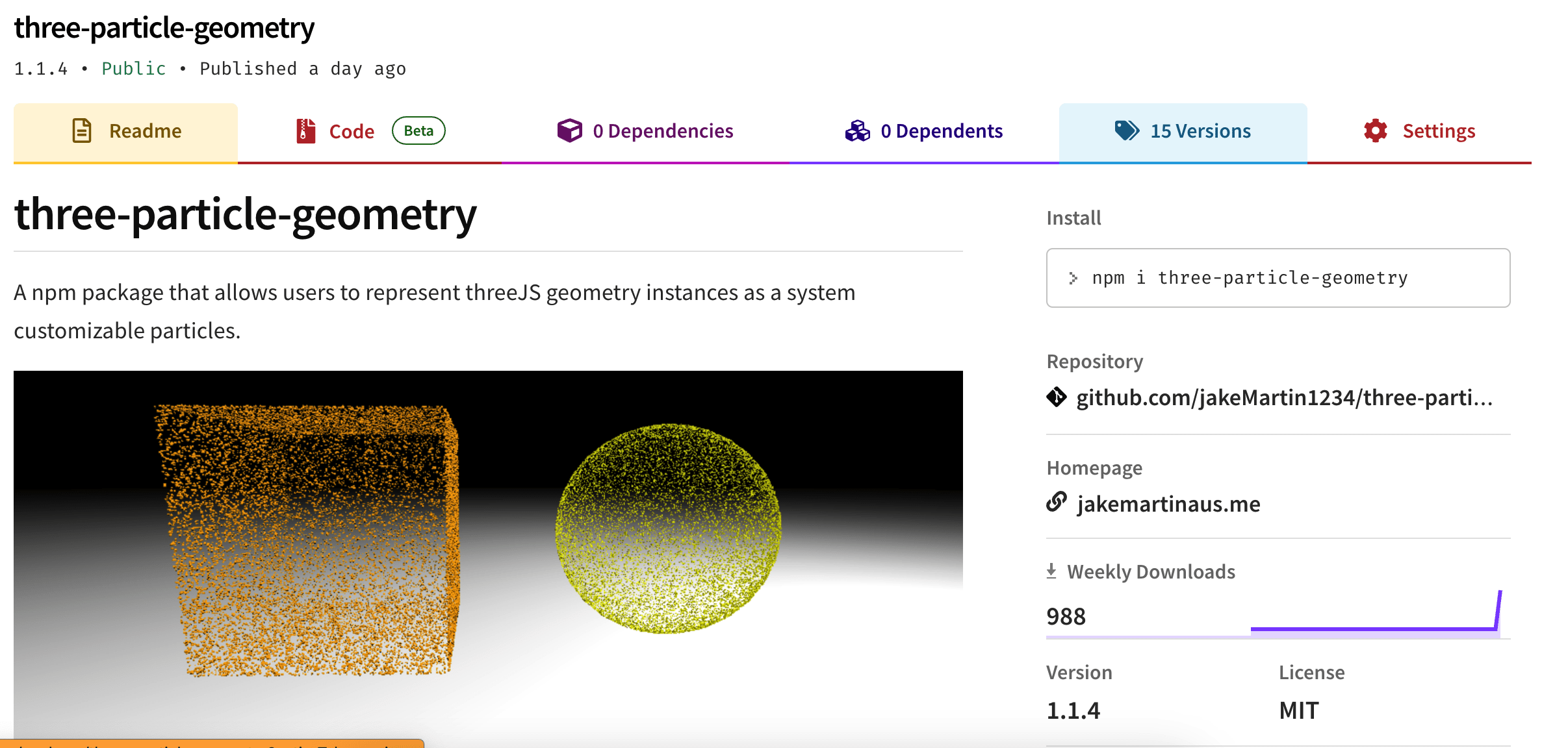 three-particle-geometry NPM Package
